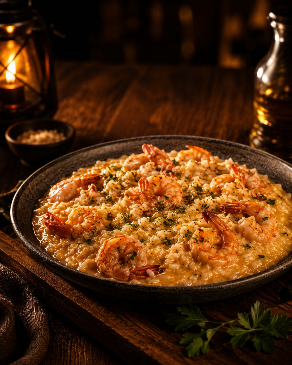 Risoto de Camarão